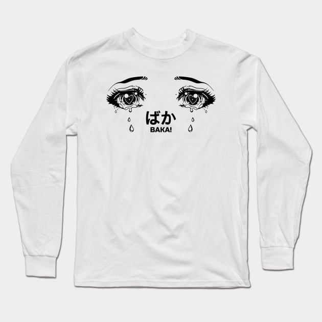 Baka Long Sleeve T-Shirt by PaperHead